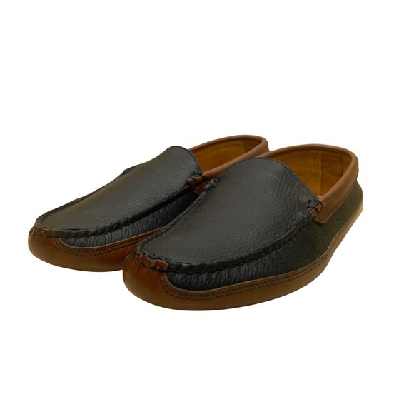 Allen Edmonds Men’s Black Brown Leather Waverly Slip-On Loafers Size 10.5 main image 6